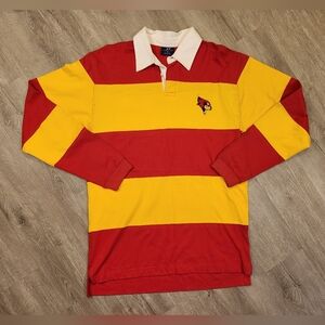 Vintage Illinois State Redbirds Pro Player Polo Mens Size Medium ISU Shirt